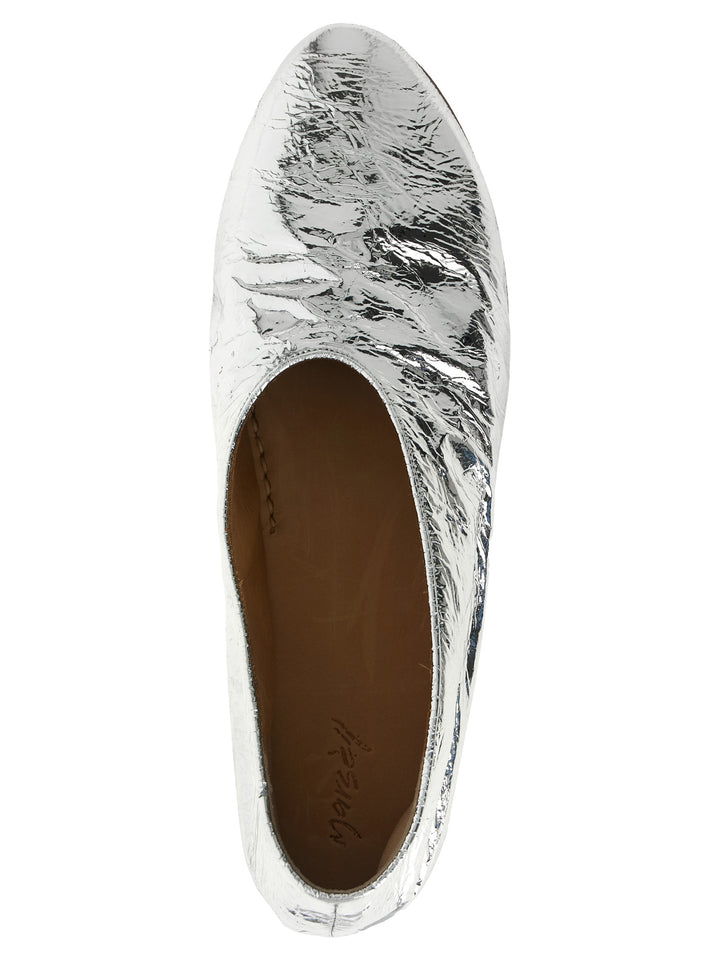 MarsèLl Coltellaccio Flat shoes - Silver | 363e28b49a27712174c94218c603b1568c8ac5db