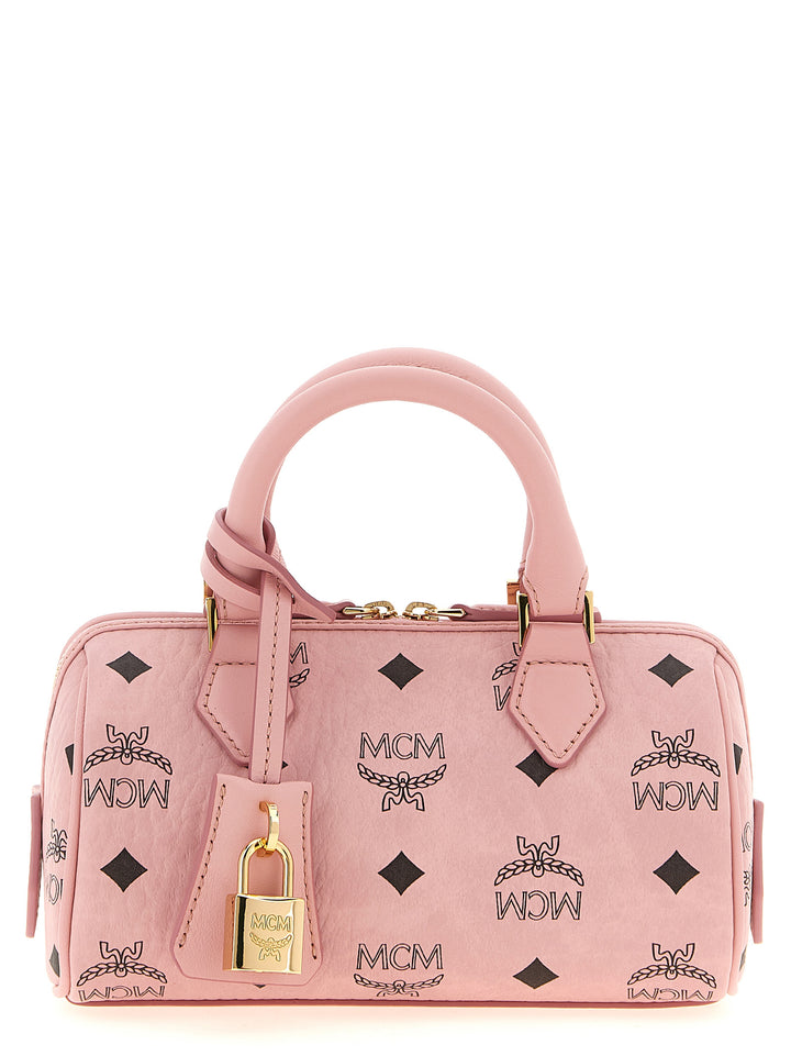 Mcm Ella Boston Hand Bags - Pink | c1d760719f225516a8da12d3f370df3fe452599f