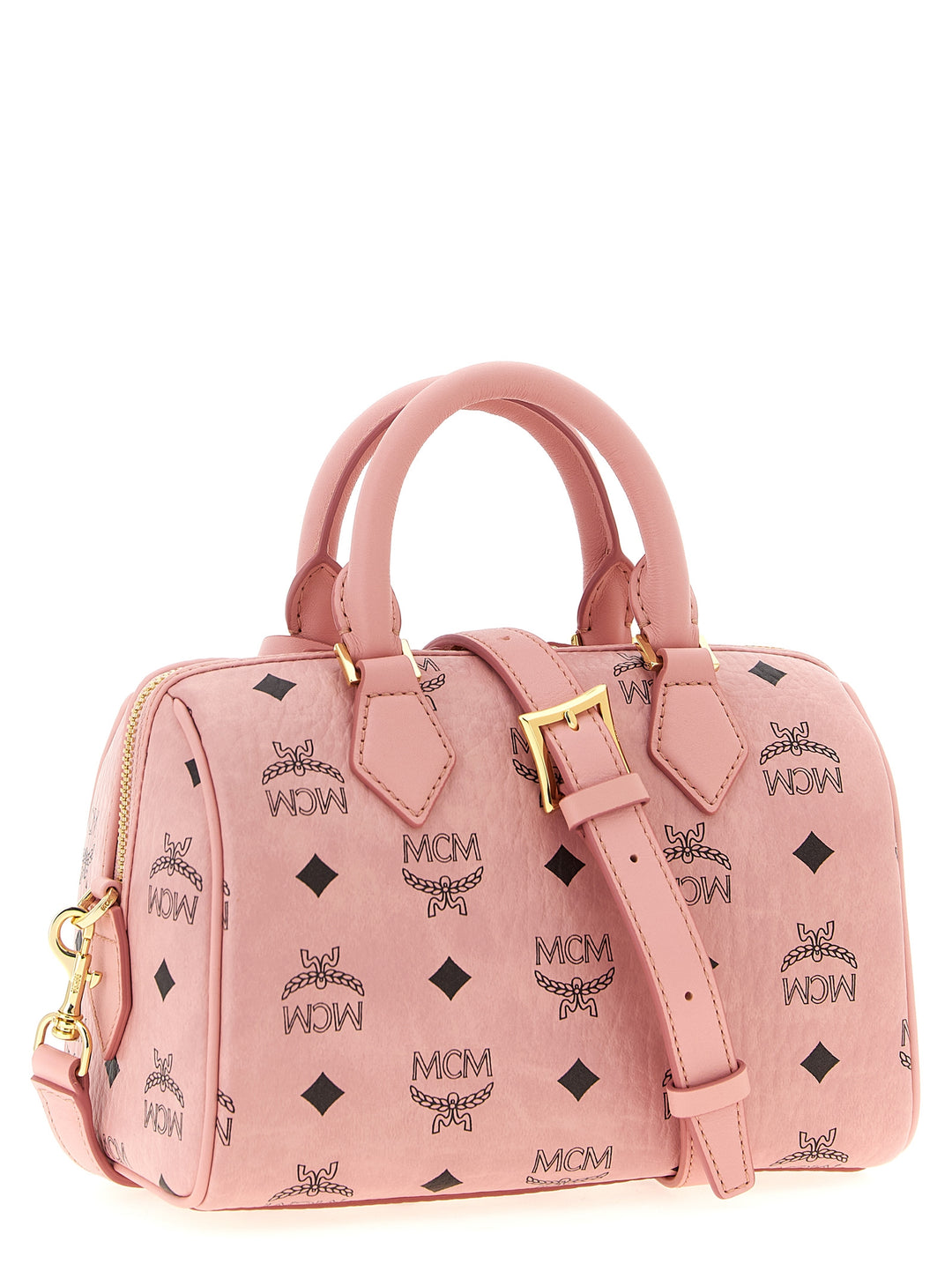 Mcm Ella Boston Hand Bags - Pink | b9bdbe7d7046f0fb462ecf62c670e563c768cfde