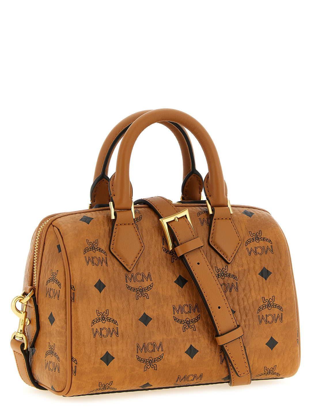Mcm Ella Boston Hand Bags - Brown | c874e075719ead4dc1e5bdaa150cd7176f3f8cde
