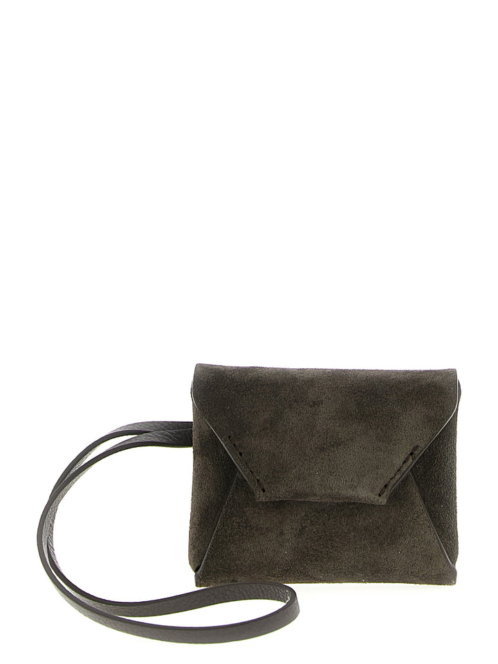 Brunello Cucinelli Suede Bag Charm Bag Accessories - Brown | c7b3ff61f0a1917d26f5b54573b25c5e5383b163