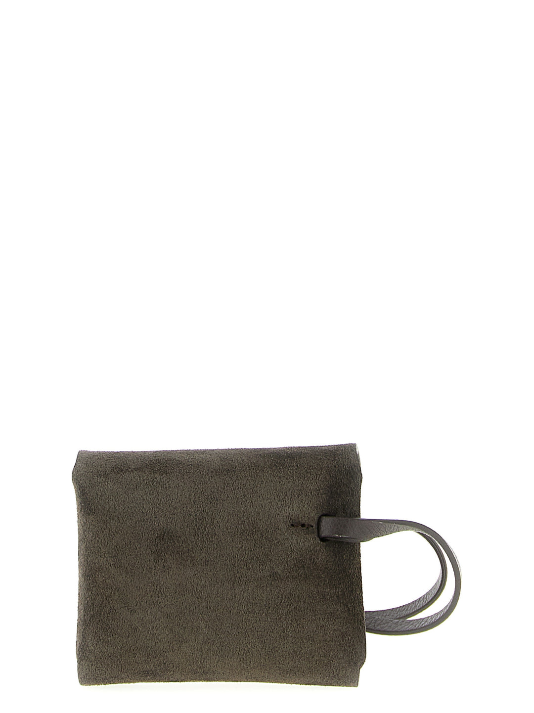 Brunello Cucinelli Suede Bag Charm Bag Accessories - Brown | 272284503779a75026ee9b907594ba800487ef0a