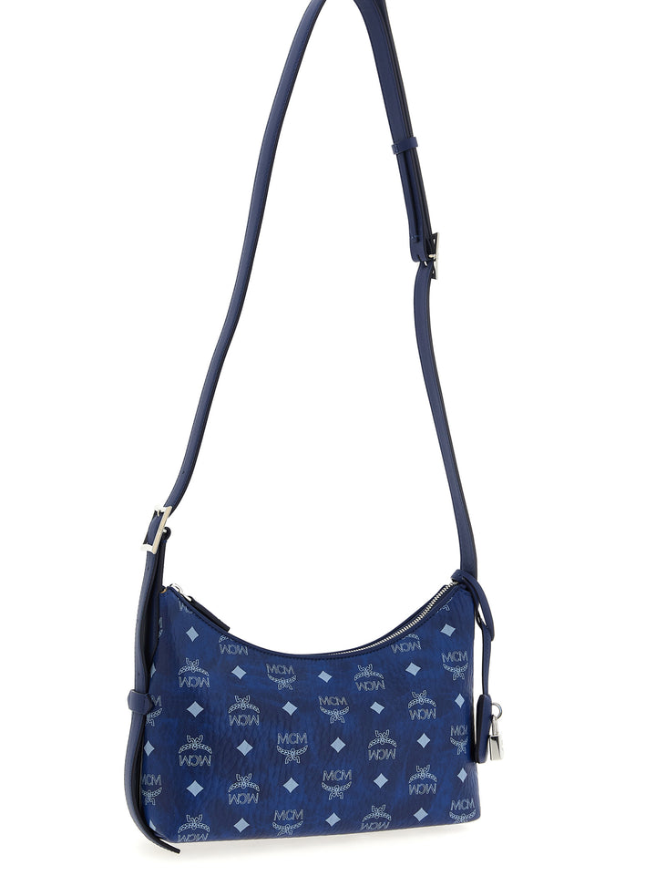 Mcm Aren Hobo Shoulder Bags - Blue | 95d85923ab86e6889dbe7c71611dd58f7022ceaf