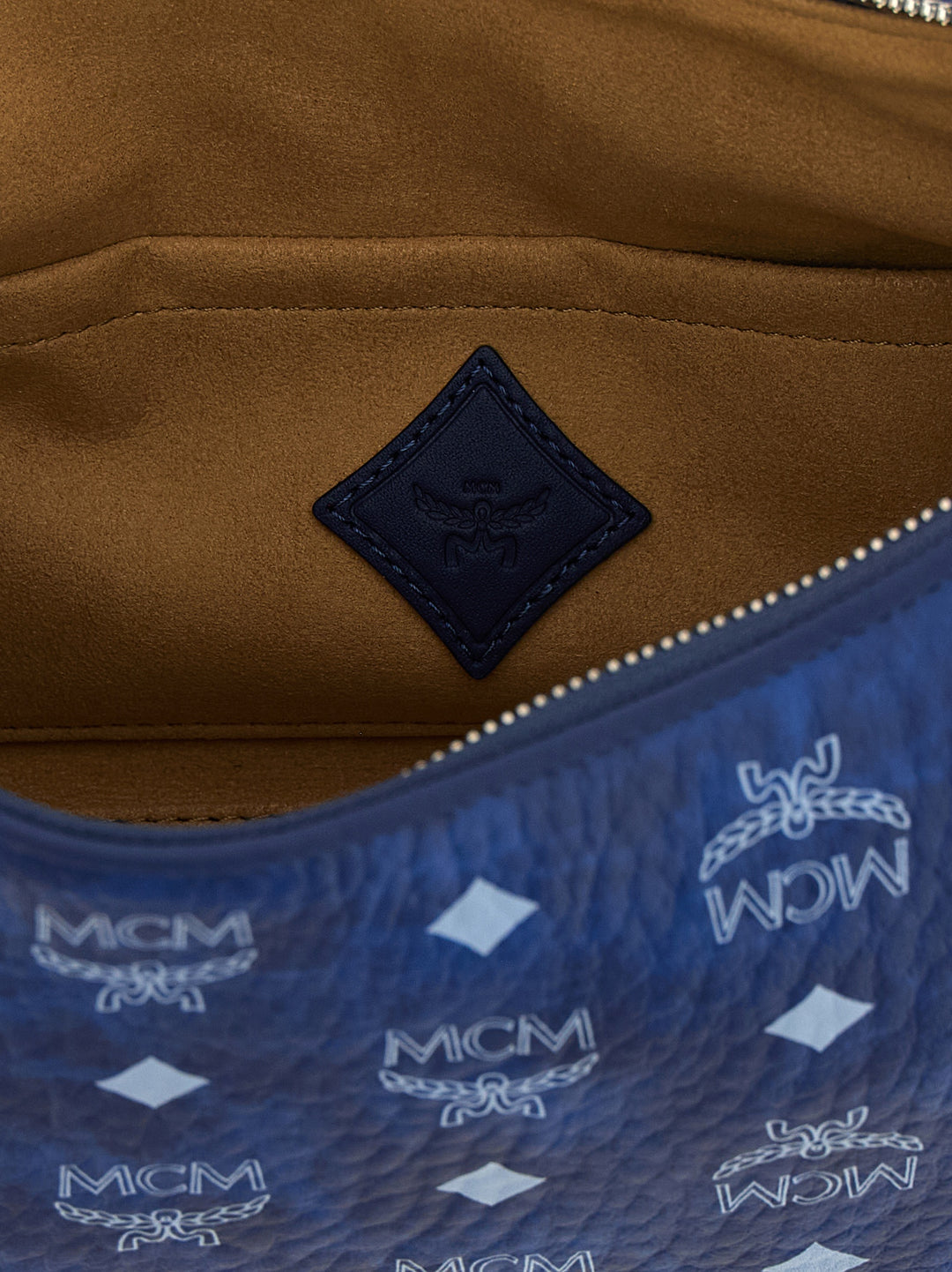 Mcm Aren Hobo Shoulder Bags - Blue | 5ba1986e197df8eeb9a6c19048c2fc66c57eba6c