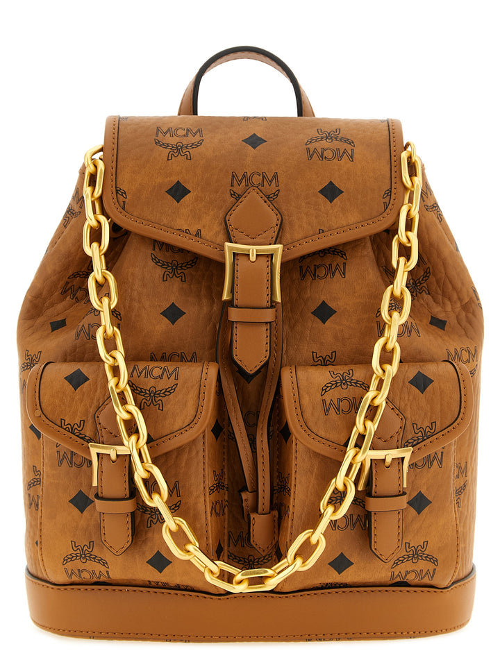 Mcm Aren Backpacks & Travels - Brown | a57bc512694b194cd9af2664fef42f00219eb418