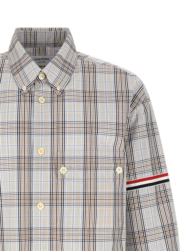 Thom Browne Oversized Rwb Shirt and Blouse - Multicolor | b3193704000509b28d571db319c09d2aeab2f41e