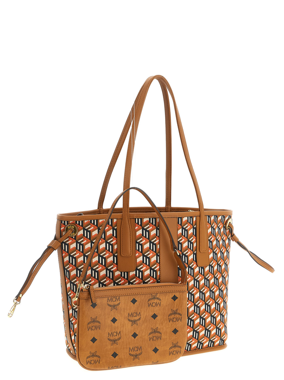 Mcm Liz Tote Bag - Brown | edc346d5545ab750111568a4ce81e597a9eb09a1