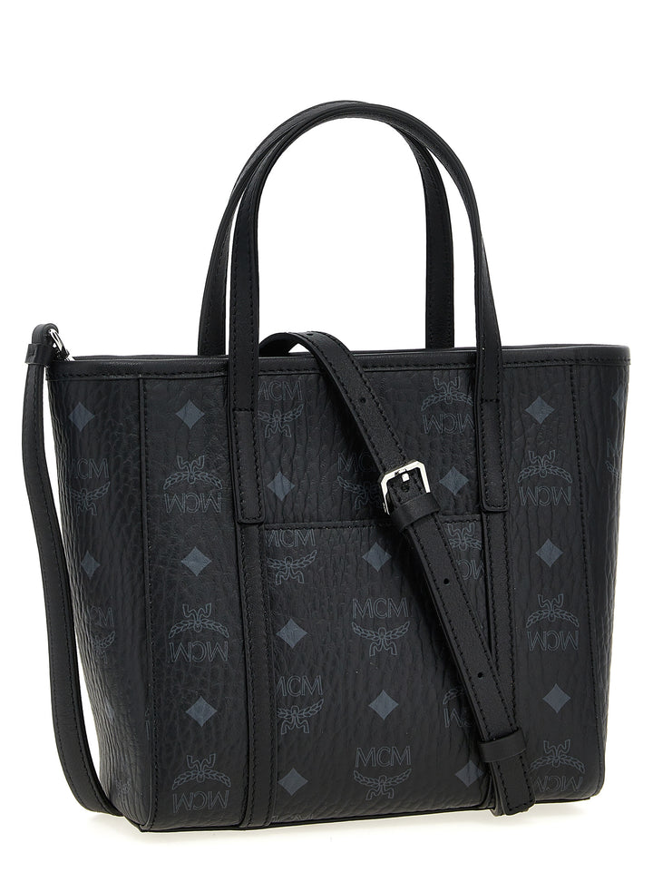 Mcm Toni Tote Bag - Black | 53c06369673c1e945ea32596f09b276699558806
