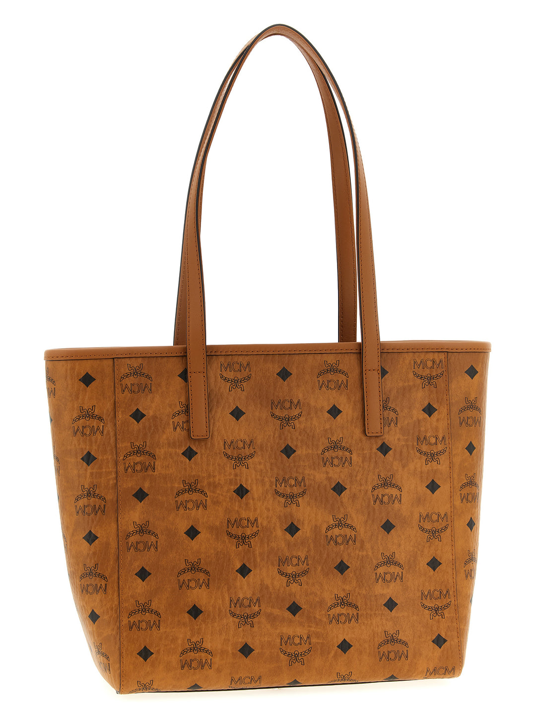 Mcm Toni Tote Bag - Brown | c0f8c2aa791083f4dd769cbc7587e72ad52289f1