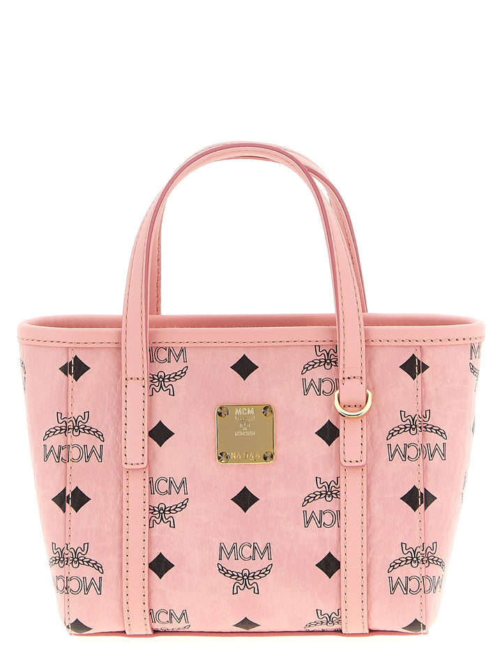 Mcm Toni Tote Bag - Pink | 8c67510a045cadaaa60db231e0412648717dc19a