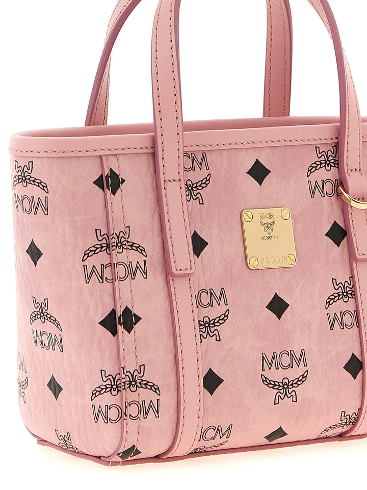 Mcm Toni Tote Bag - Pink | c67882e825e51400a7a97e308625194ceb70e7e2