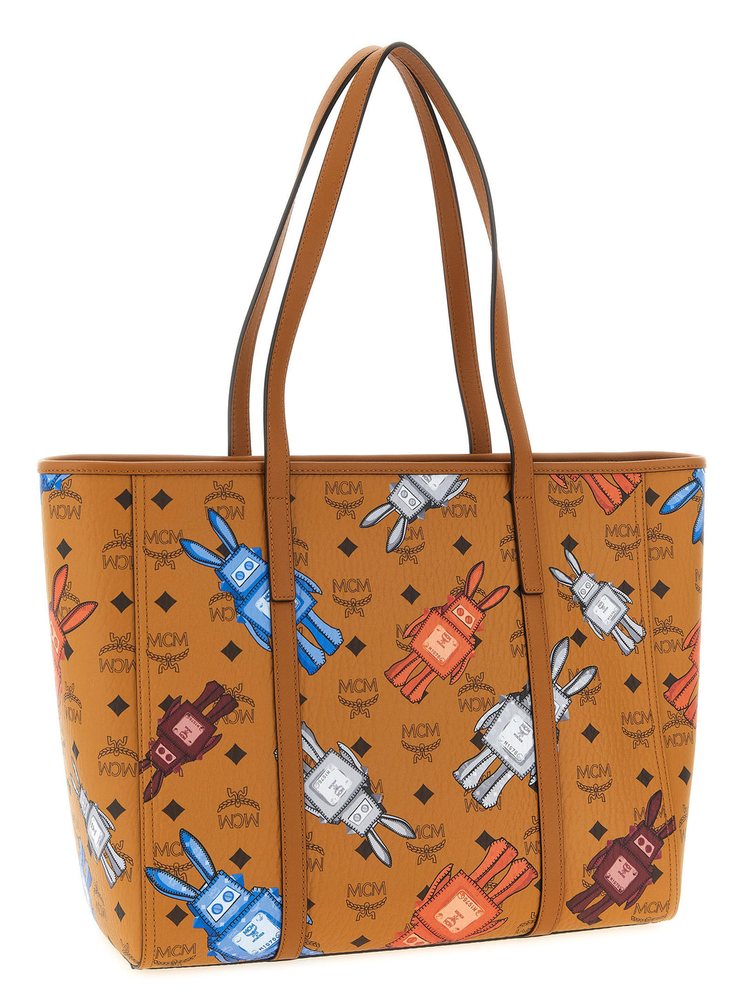 Mcm Toni Tote Bag - Brown | 49e2639f99de37d075205d13b15c6eda3df28bde
