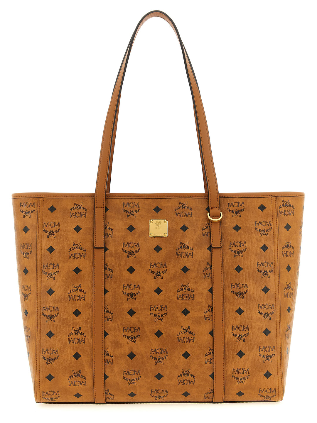Mcm Toni Tote Bag - Brown | eb9e4fc70d1179c66bdf2cf3e7f20859e8c85540