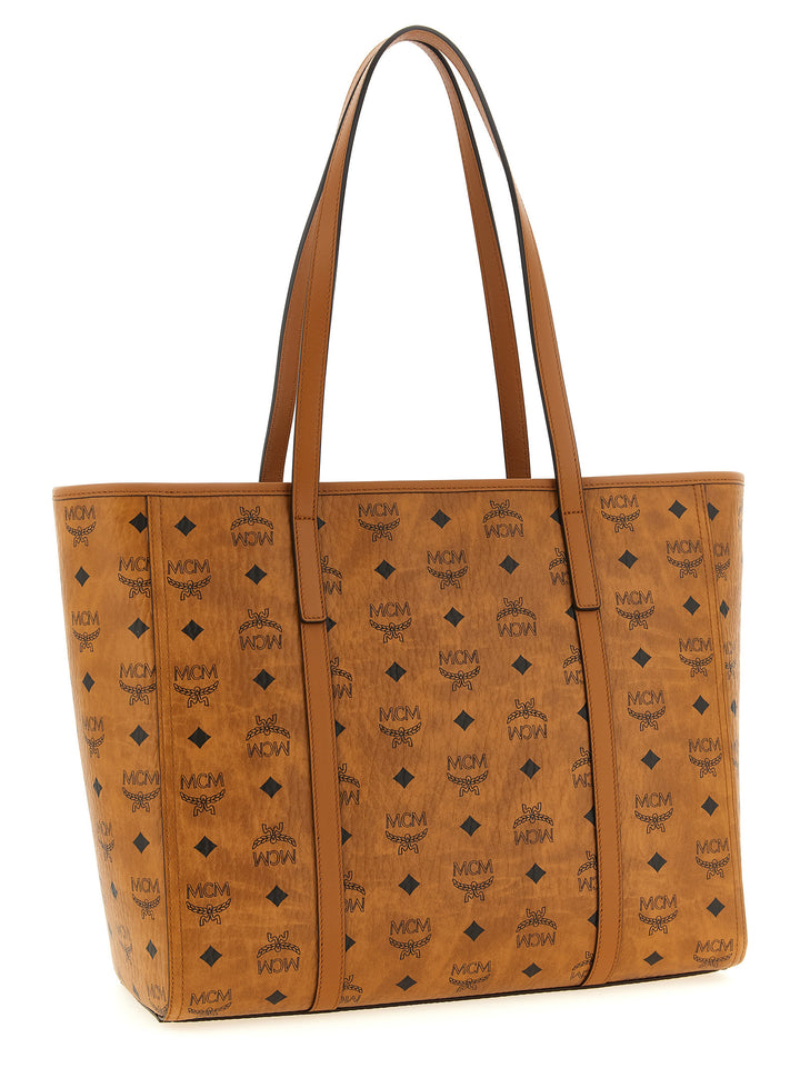 Mcm Toni Tote Bag - Brown | 3d84cf0515df76af8c94b609aacf0c4d89f6f26f