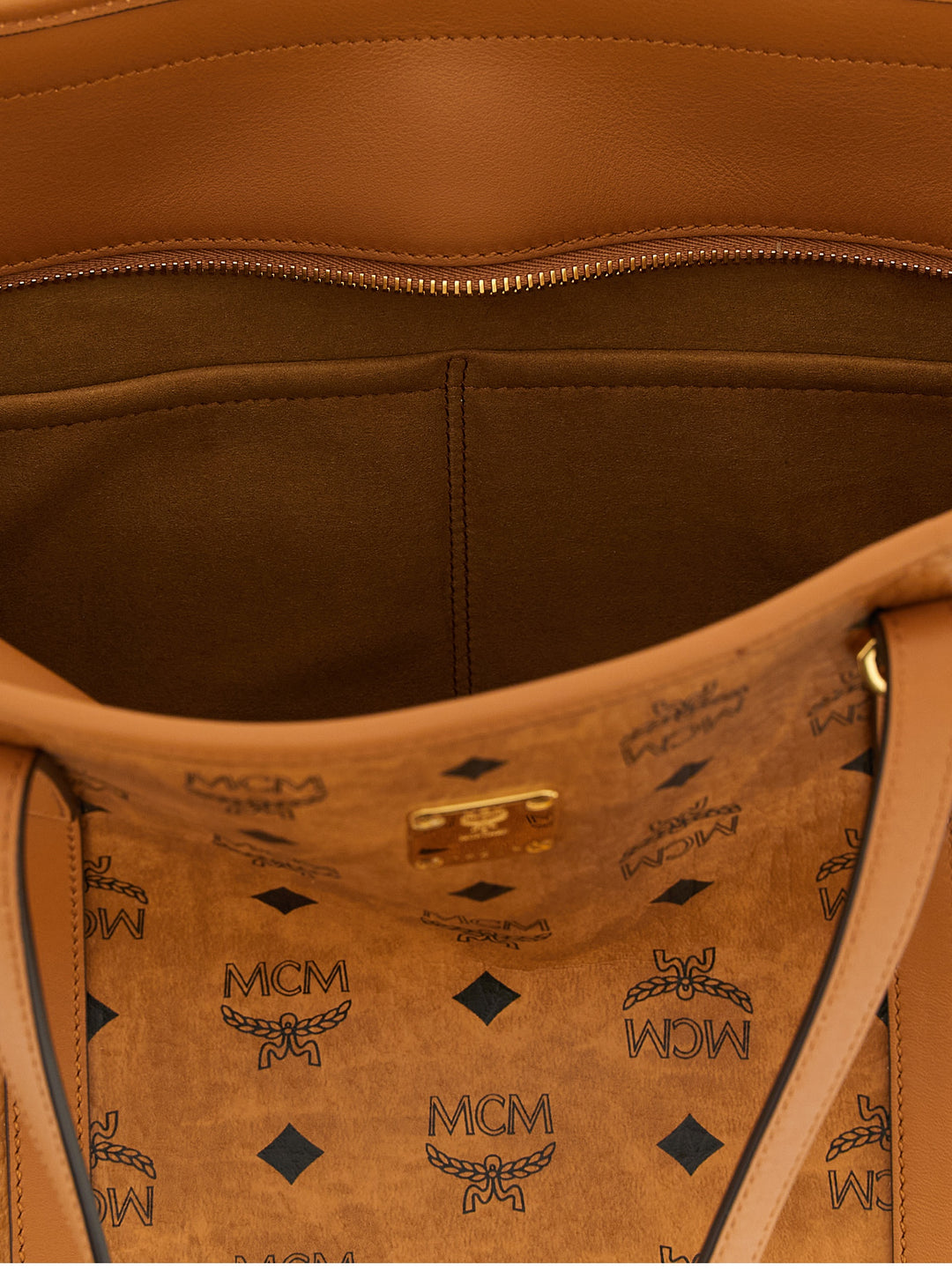 Mcm Toni Tote Bag - Brown | 9a6c991263b77d0b7a01637683e155dd8a4711fd