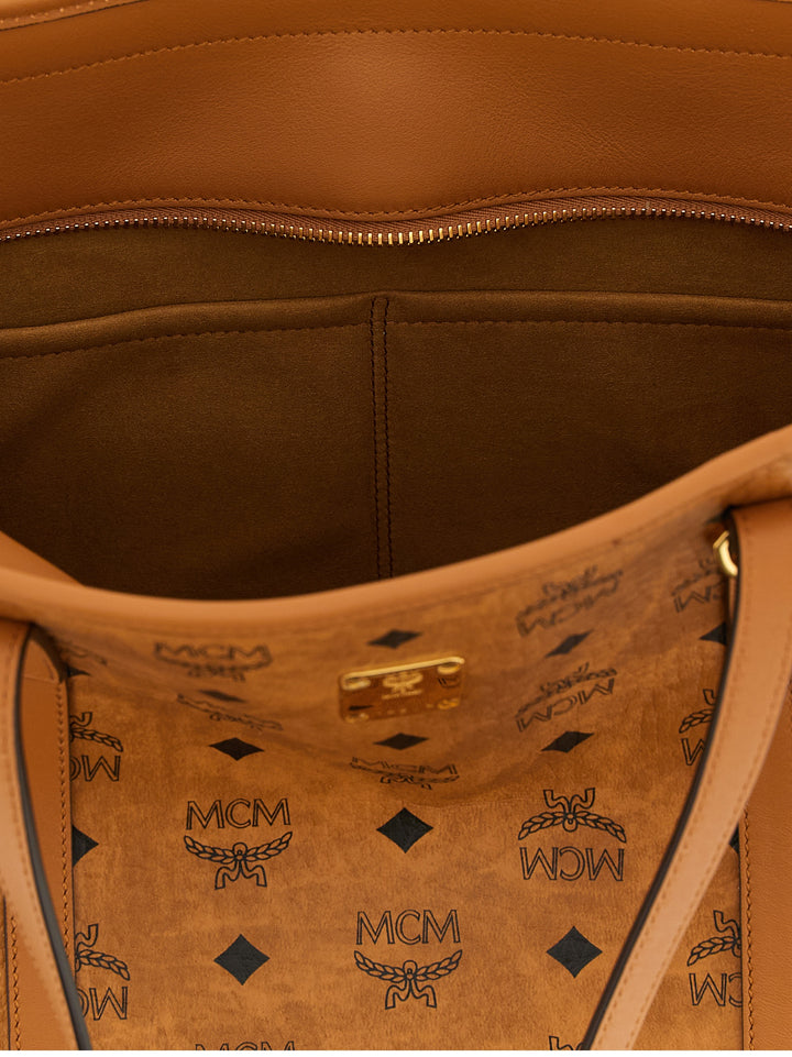 Mcm Toni Tote Bag - Brown | 9a6c991263b77d0b7a01637683e155dd8a4711fd