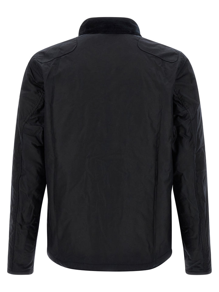 Barbour Wax Reelin Puffer Jackets - Blue | 19567151e7cfe1260aca2f692e75984211830a1e