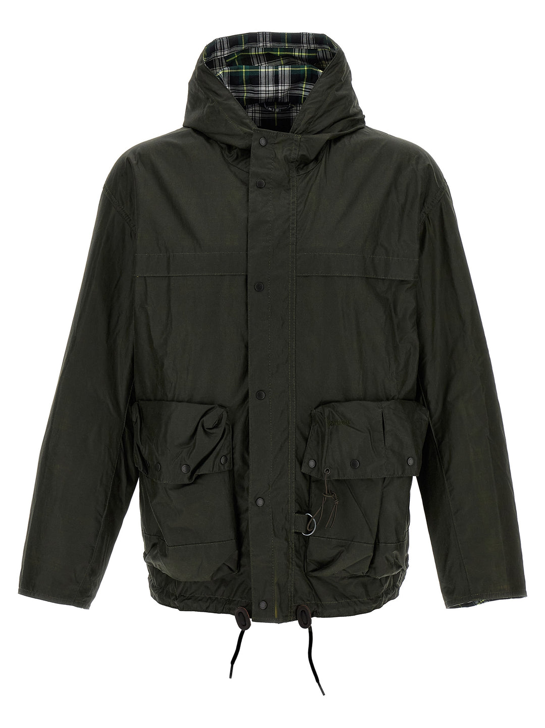 Barbour Modified Durham Short Puffer Jackets - Green | accb3e3d06fa21458e72b211022fda522f16573e