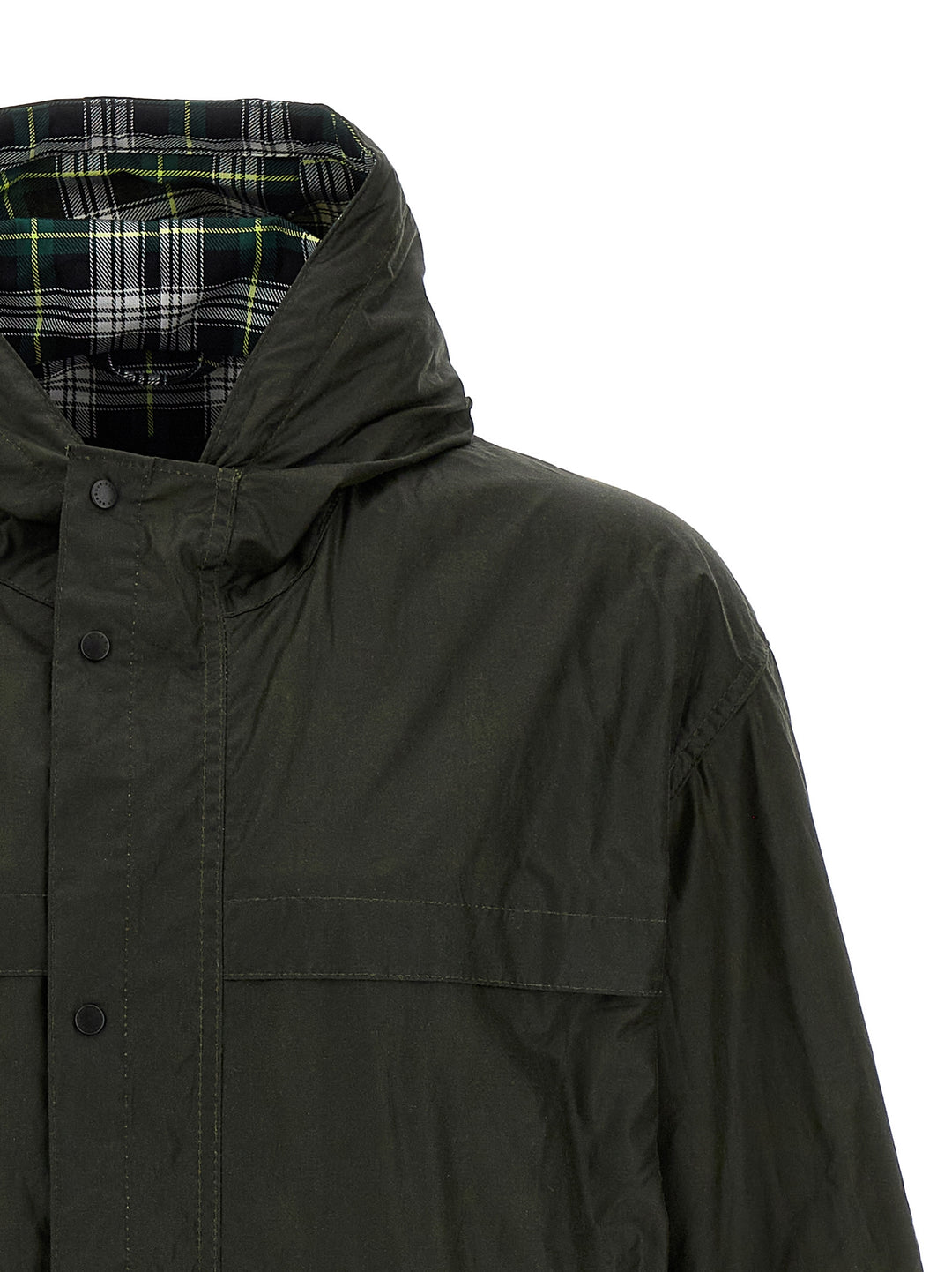 Barbour Modified Durham Short Puffer Jackets - Green | 5e2d30d3b8465bd7d673206ca442868951a3bf65