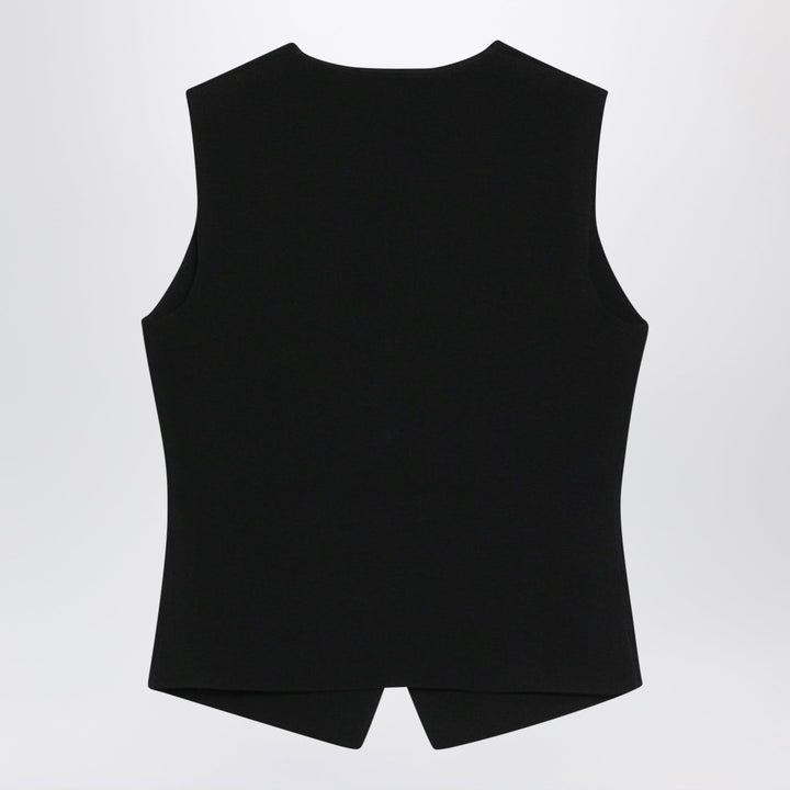Max Mara Vests - Black | 6c1afb53567e2a1bd9c1de20d60af9ff8597d643