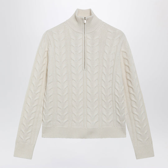 Mxmlibero White Cashmere Sweater