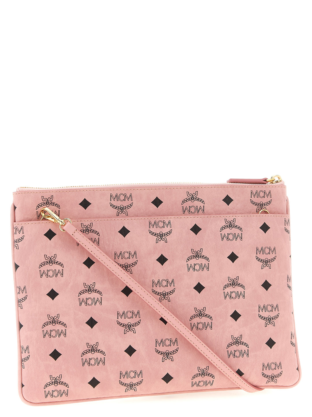 Mcm Pouch Crossbody Bags - Pink | 35e669117c9d4c05fa65006a3c7179b11fc11074