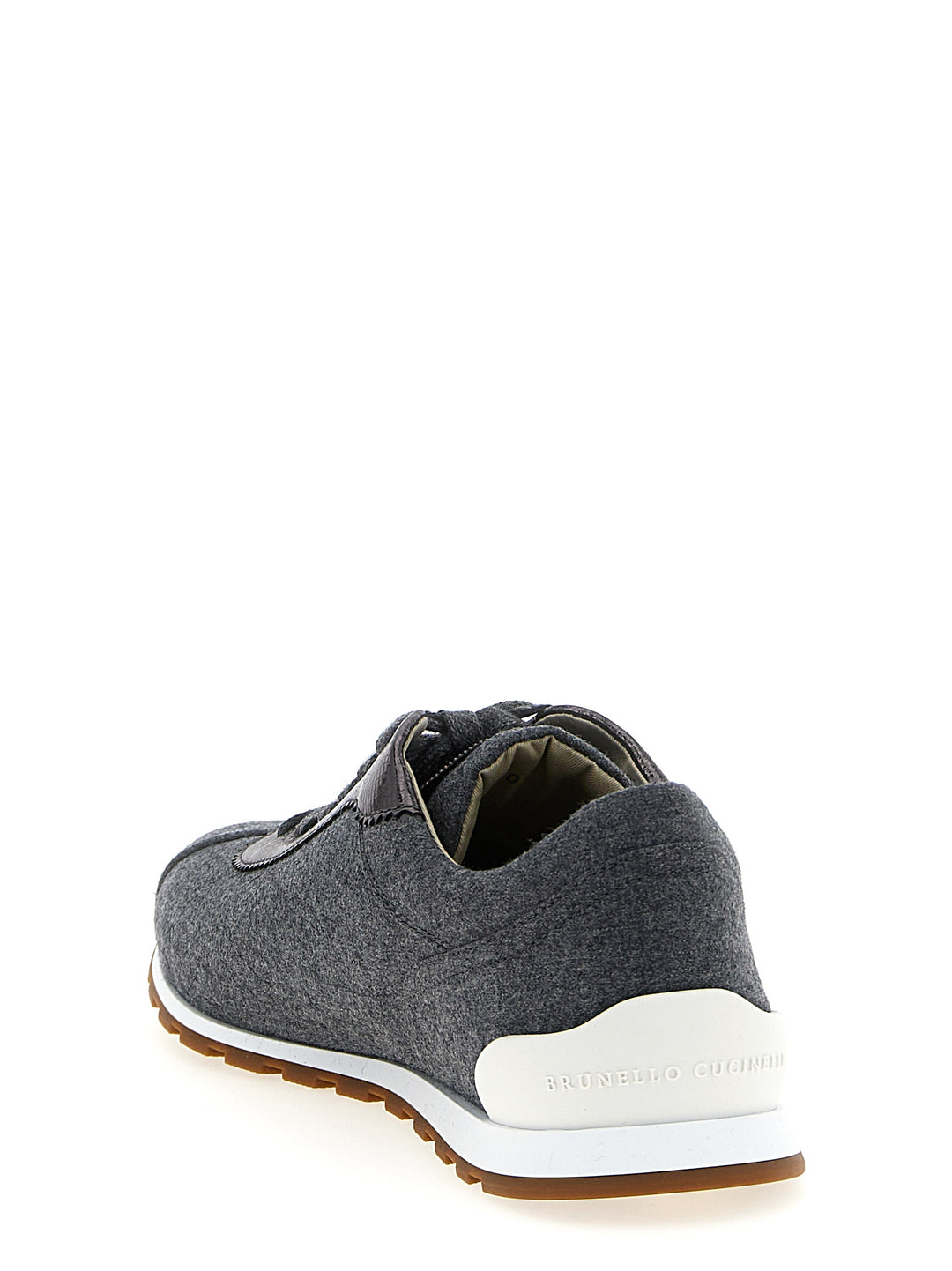 Brunello Cucinelli Runners Sneakers - Gray | 63c919344541bb4a39cebd1df2ddc8f7bc289f19