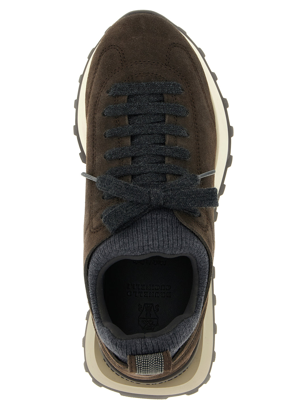 Brunello Cucinelli Suede Sneakers - Brown | 1a9dd9c074dc58b81ad7b8a67332e11bdc2bf9a2