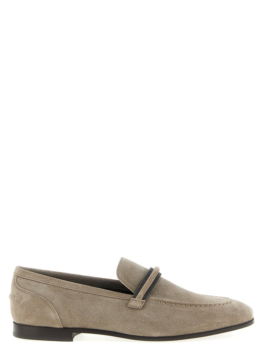 Penny Loafer Loafers Gray