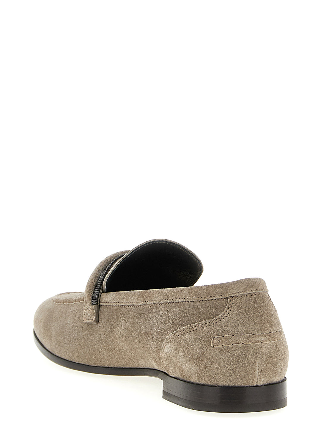 Brunello Cucinelli Penny Loafer Loafers - Gray | 7eca0e83107ed12682a7c6e069c00dde8924efda
