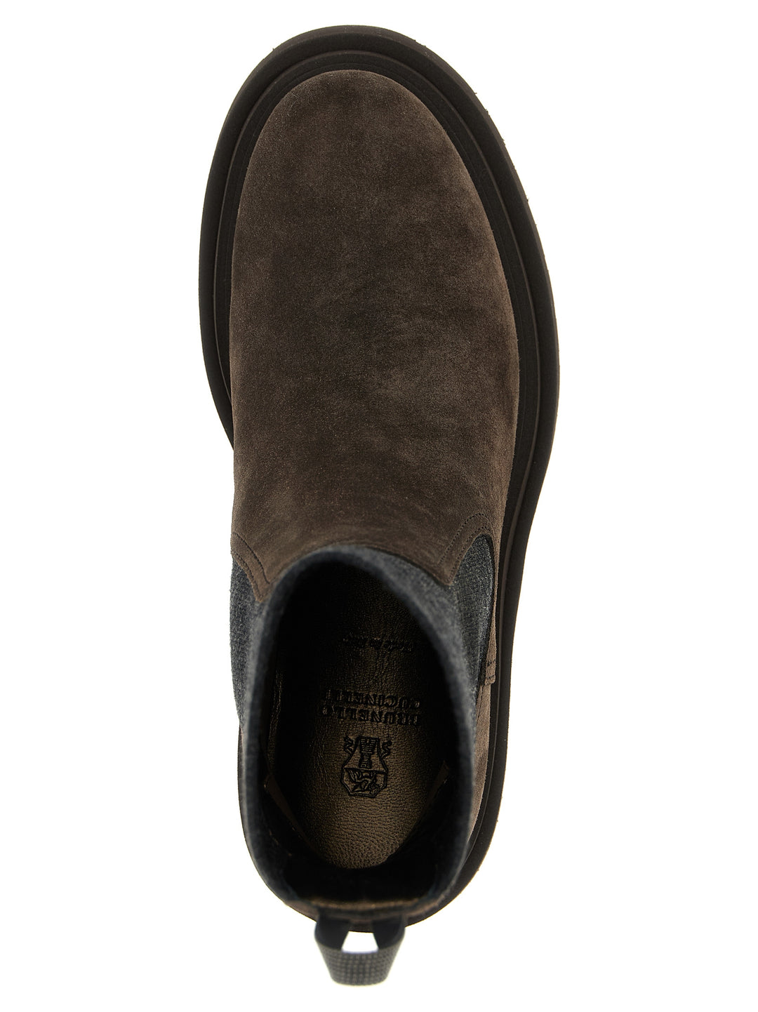 Brunello Cucinelli Monile Ankle Boots Boots and Ankle Boots - Brown | 136d8f799a3bbdaf4668471004604118fe8afe16