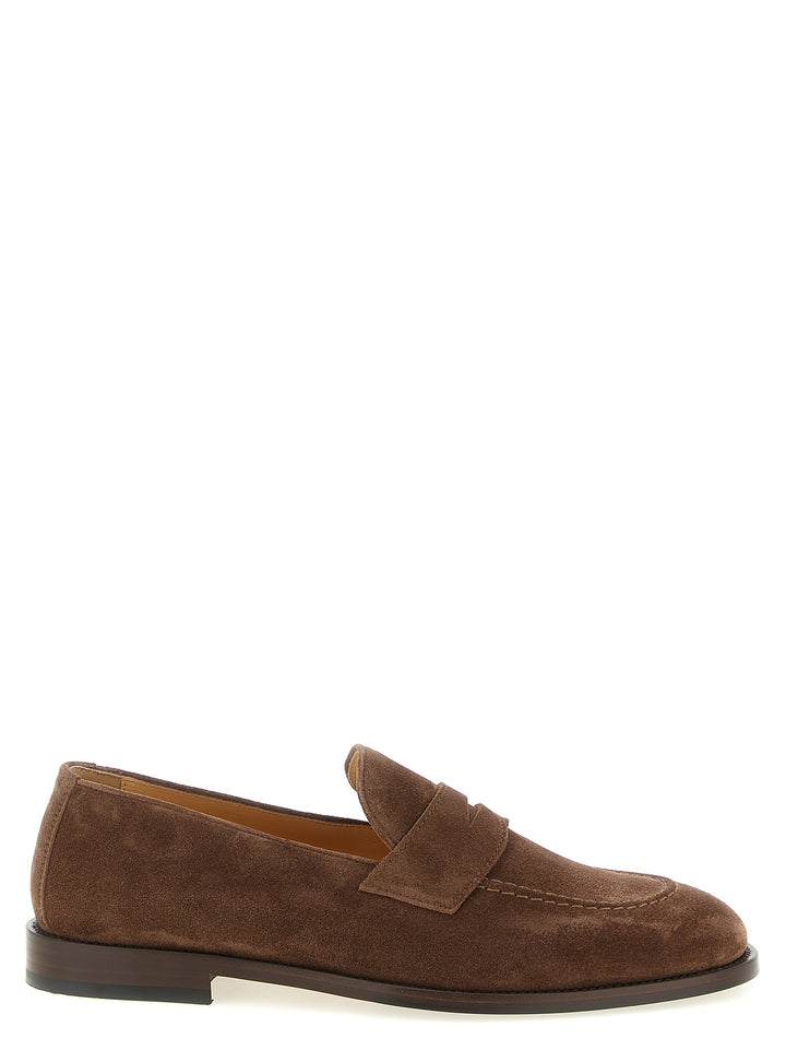 Brunello Cucinelli Penny Loafer Loafers - Brown | 430a99dc6445b4eb8fbea7dda0bba0d6f82500f1