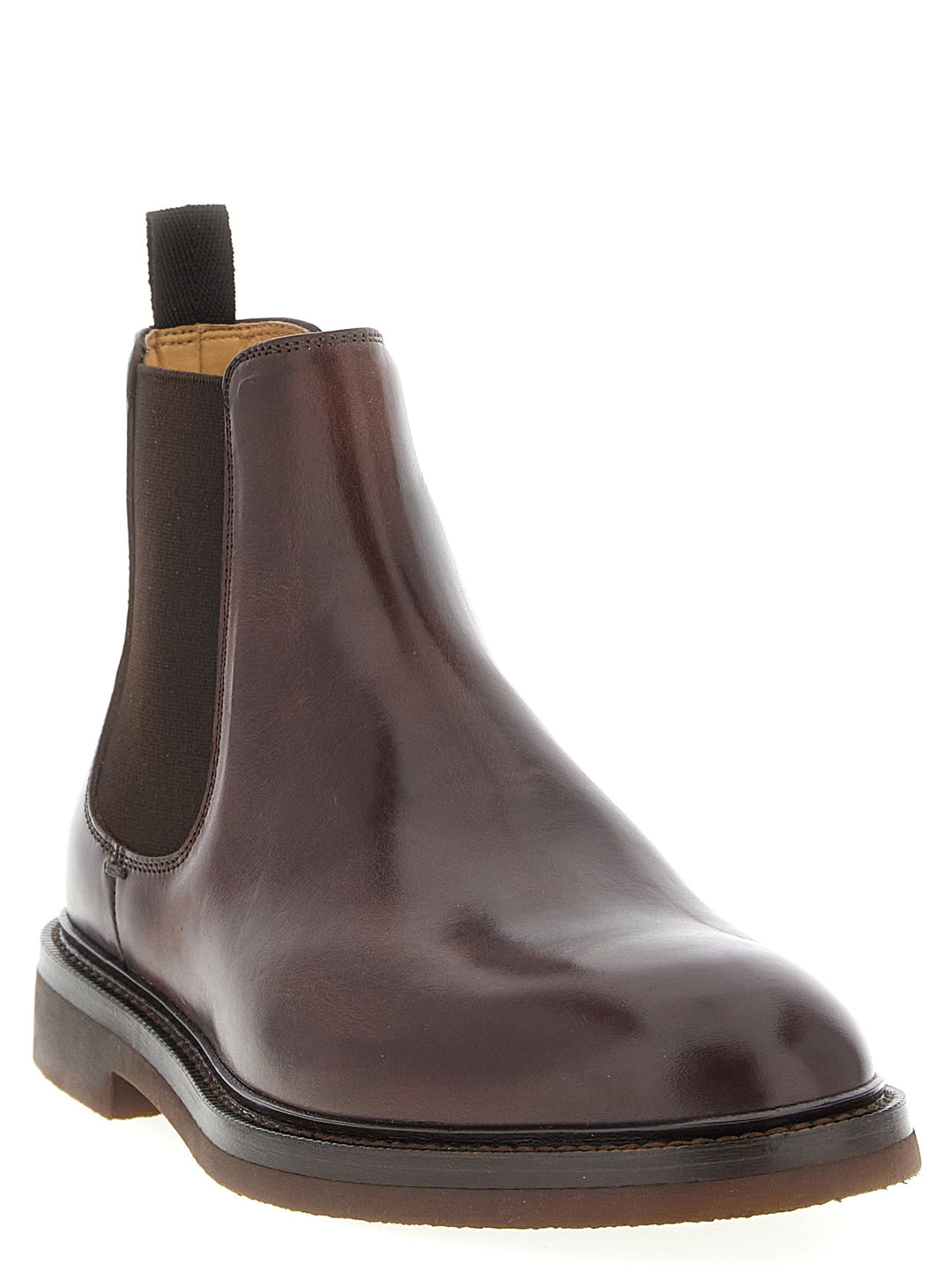 Brunello Cucinelli Chelsea Ankle Boots Boots and Ankle Boots - Brown | 7a2e08f6df3457f30df075659723c75769a2197f