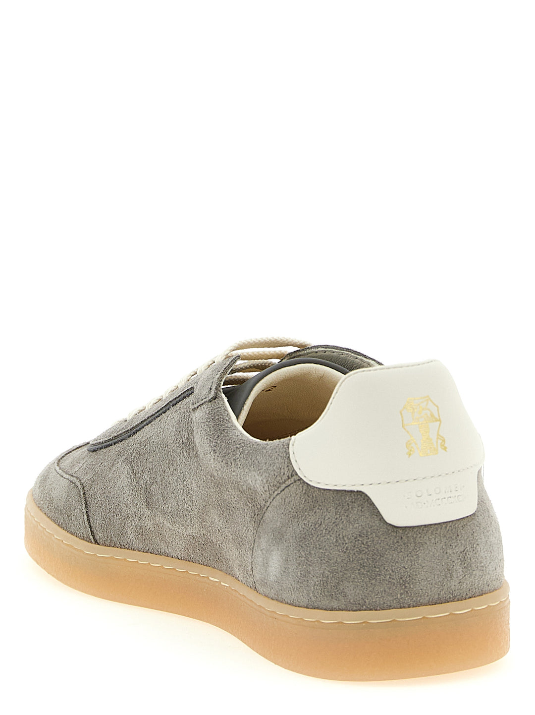 Brunello Cucinelli Suede Sneakers - Gray | d5404c084d1bcfc5dcb8fba8d708f72ca2b87c38