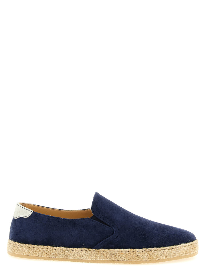 Brunello Cucinelli Suede Espadrilles Flat shoes - Blue | 5773ba11cb337ced3b76c8580460a6f9aeffa0f8