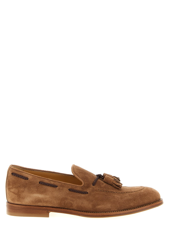 Suede Loafers Brown