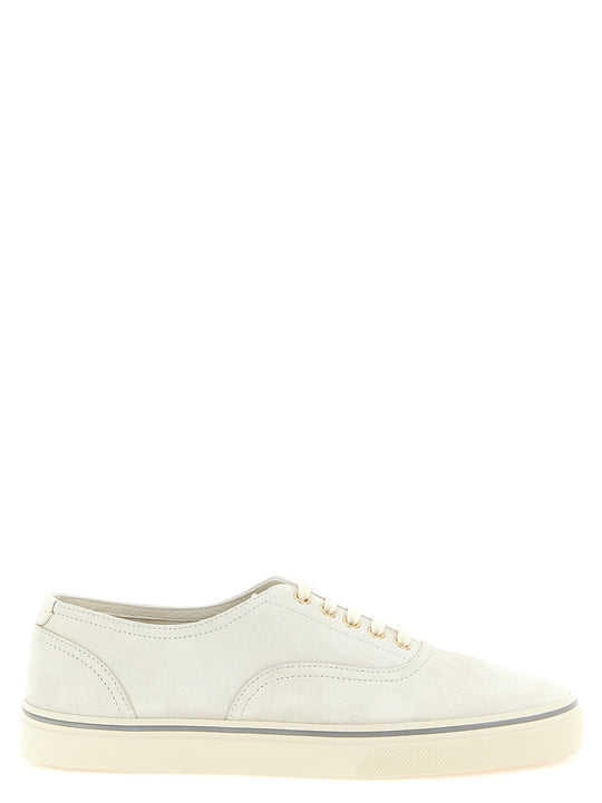 Suede Sneakers Beige