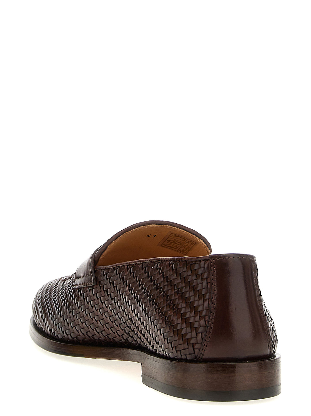 Brunello Cucinelli Penny Loafer Loafers - Brown | 0660238aef44bdc321bba9a1f0a28d1922354cb0