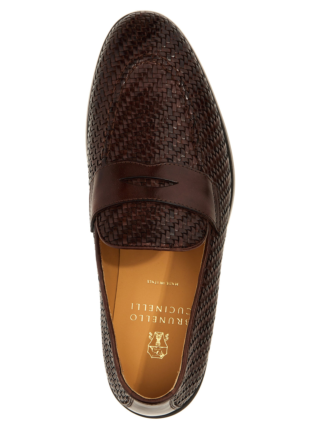 Brunello Cucinelli Penny Loafer Loafers - Brown | 57a4796406bd12865d3564d357f78bc8a873414a