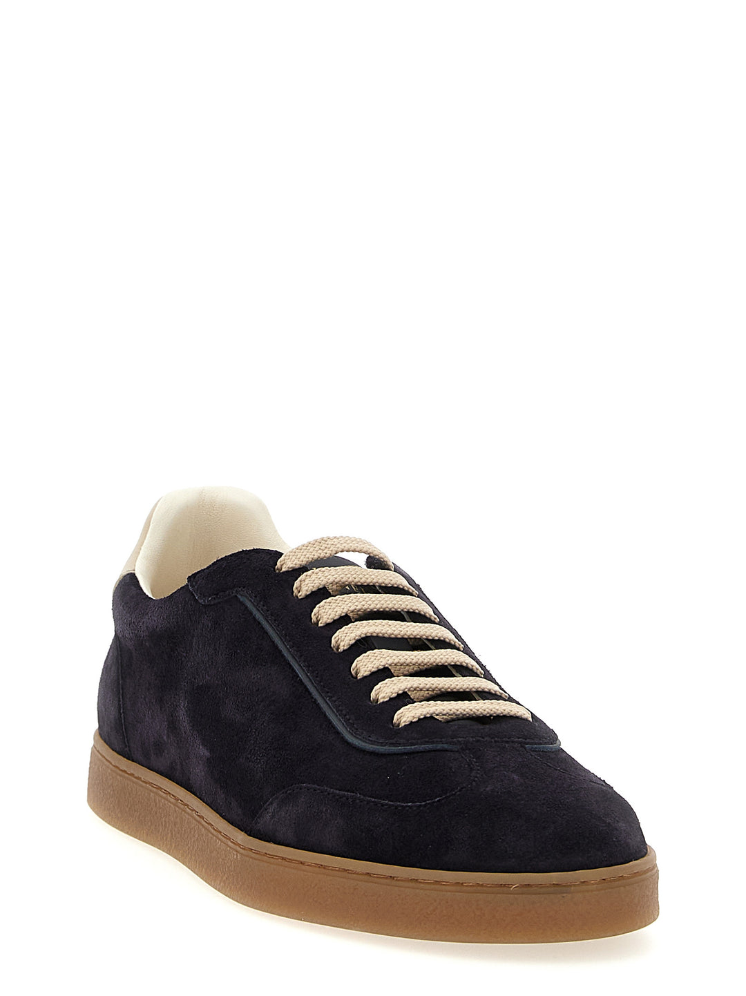Brunello Cucinelli Suede Sneakers - Blue | bcf83c4ce38008b01121fd9a5bda21c6463bfdc4