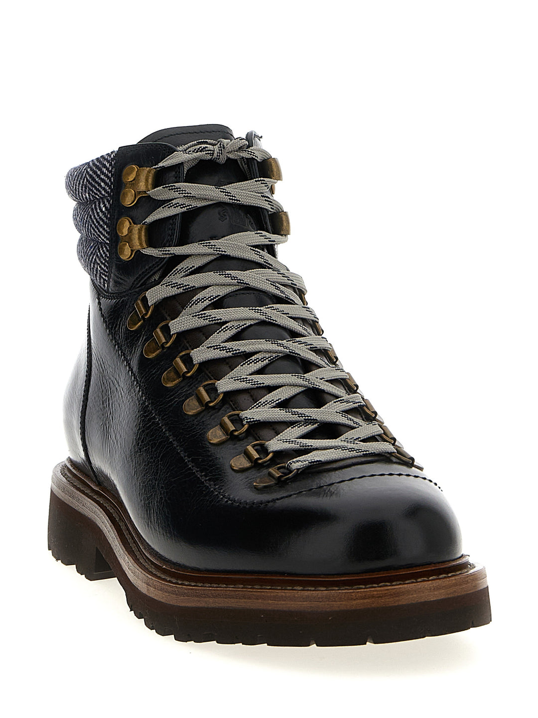 Brunello Cucinelli Mountain Boot Boots and Ankle Boots - Black | f57393267bfc7011804e2124e6ce39a29a6f13c6