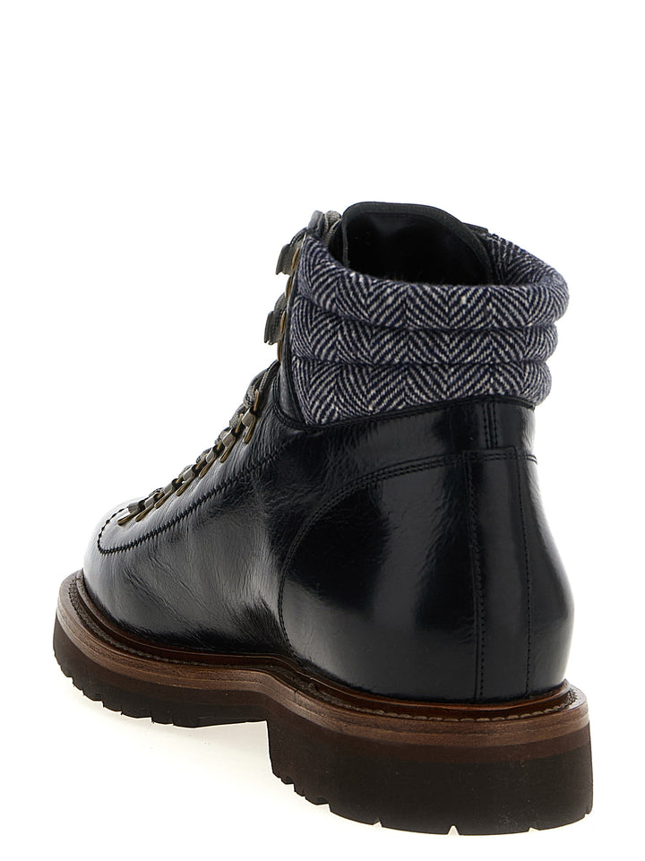 Brunello Cucinelli Mountain Boot Boots and Ankle Boots - Black | 56e5372f78dafdab3f1673eb7eeb2c59c4875316