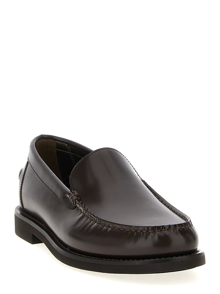 Brunello Cucinelli Monile Loafers - Brown | 96371e0522b899c24141aecdbceb2be71779616b