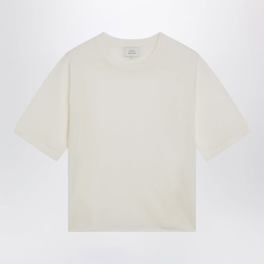 Ivory Nala Fluid Cashmere Top