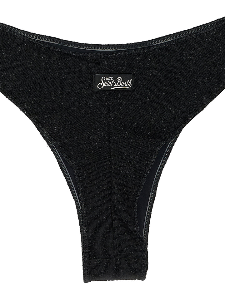 Mc2 Saint Barth Naomi Beachwear - Black | e66a3642871c5bd5b741b99e72759858eb0a88fb