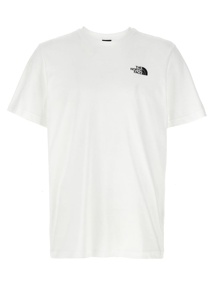The North Face Logo T-shirt - White/Black | 9f443a44fc32571d0065ae6746b8eb7443e6905a