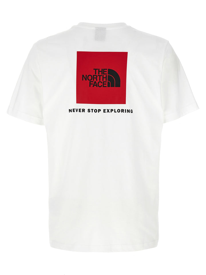 The North Face Logo T-shirt - White/Black | 9aad8b4ee13cc9040596ed6790d2a1aa9de41261