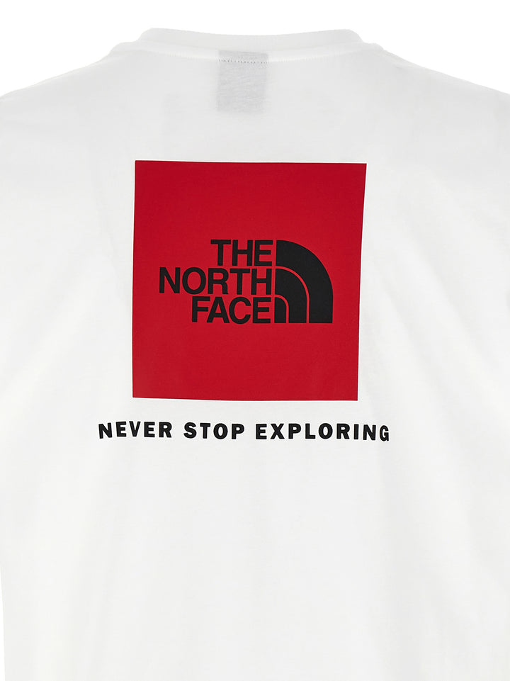The North Face Logo T-shirt - White/Black | c9cee19e7058b257856020535152202d4562ffdc