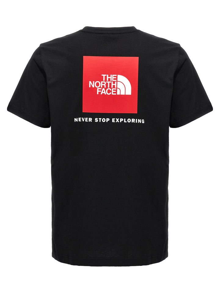 The North Face Logo T-shirt - White/Black | 1d44a62c7664a3adc586913d678cbead06ec1afc