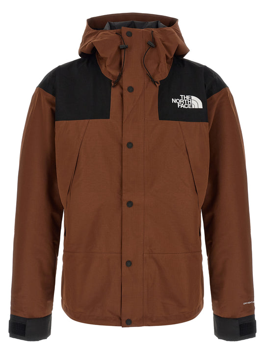 Mountain Mono Puffer Jackets Brown